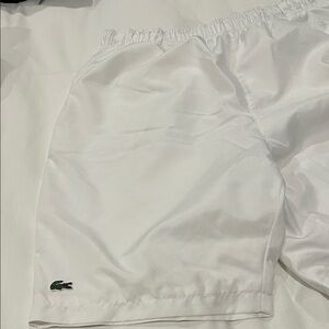 Lacoste Classic White Shorts